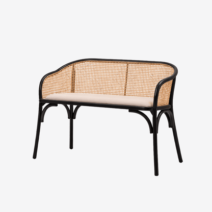 Nico Woven Bench - Home Chairs