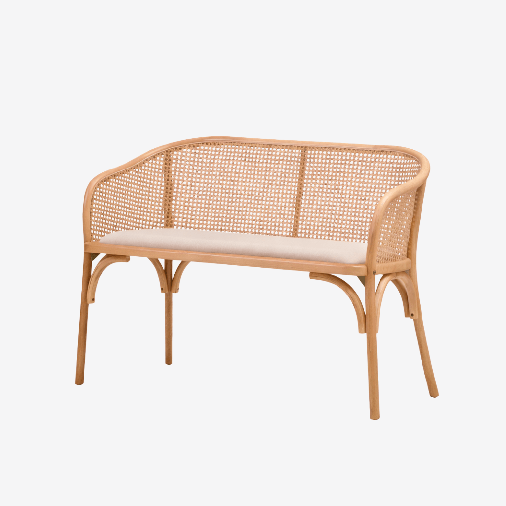 Nico Woven Bench - Home Chairs