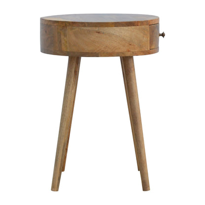 Nordic Circular Shaped Bedside - Home Chairs