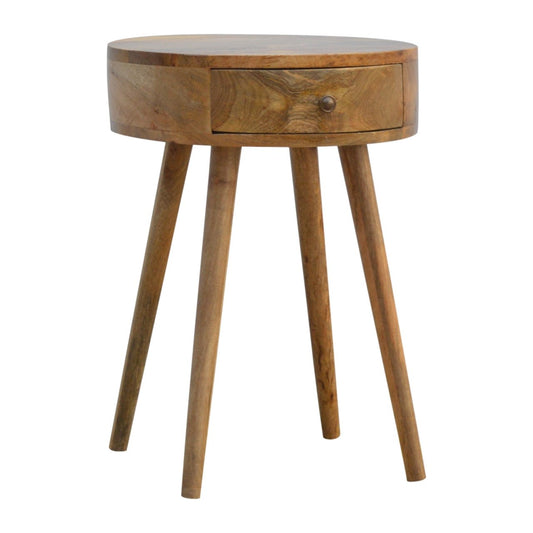 Nordic Circular Shaped Bedside - Home Chairs
