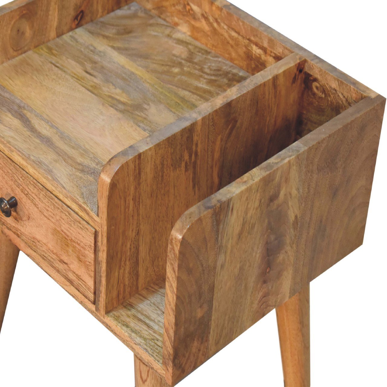 Oak - ish Collective Bedside - Home Chairs