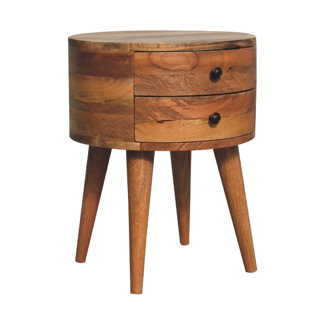 Odyssey Oak - ish Bedside - Home Chairs