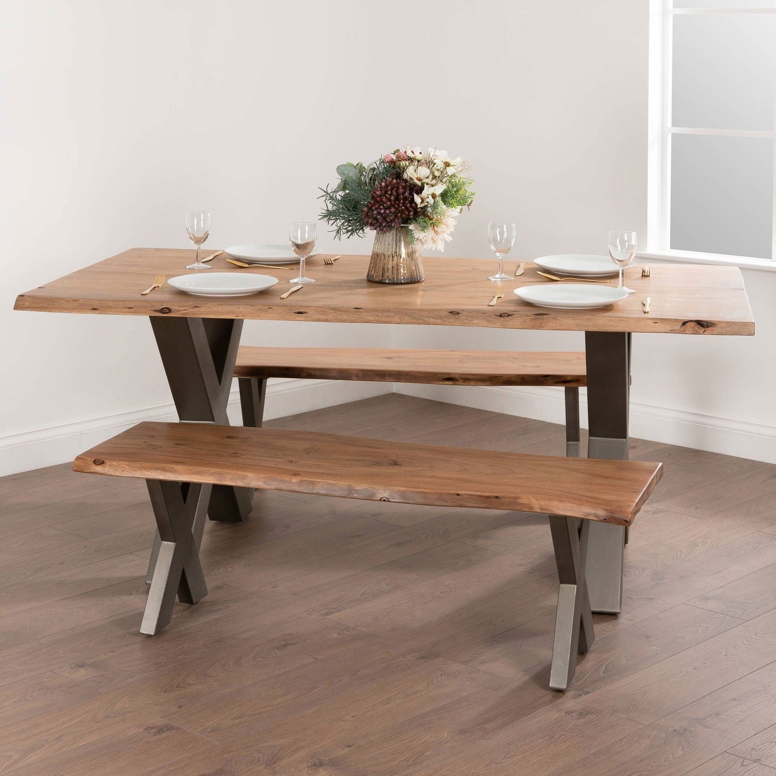 Olivia Rectangle Dining Table - Home Chairs