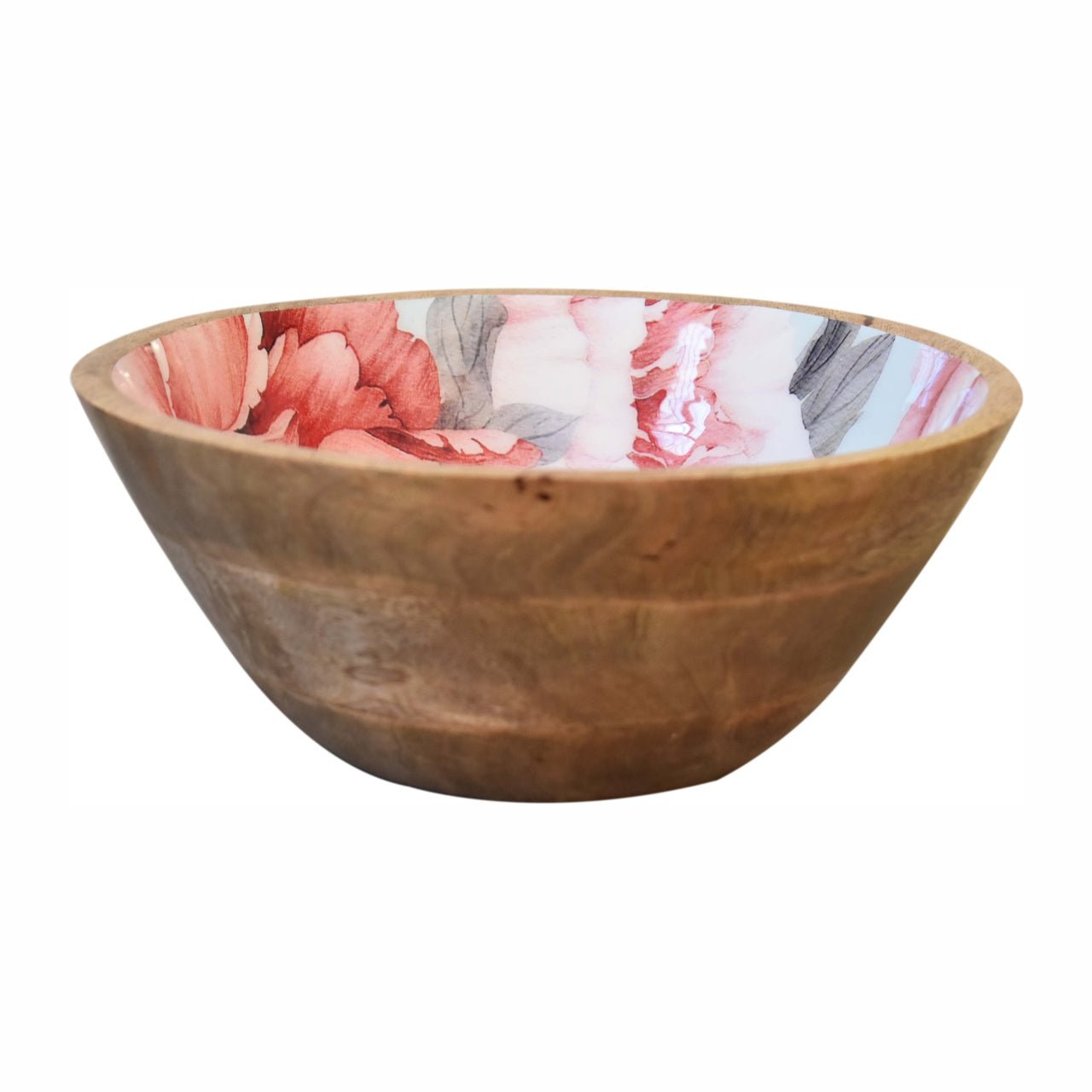 Pink Floral Bowl Set of 2 - Home Chairs