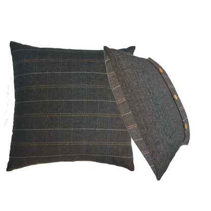 Quinn Pewter Cushion Set of 2 - Home Chairs