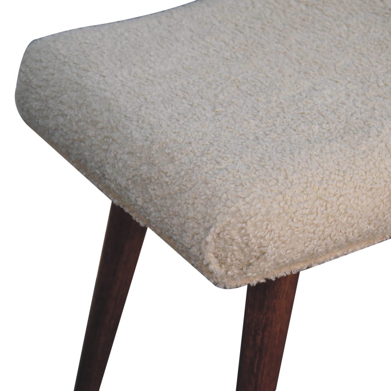 Riley Bench - Cream Boucle - Home Chairs