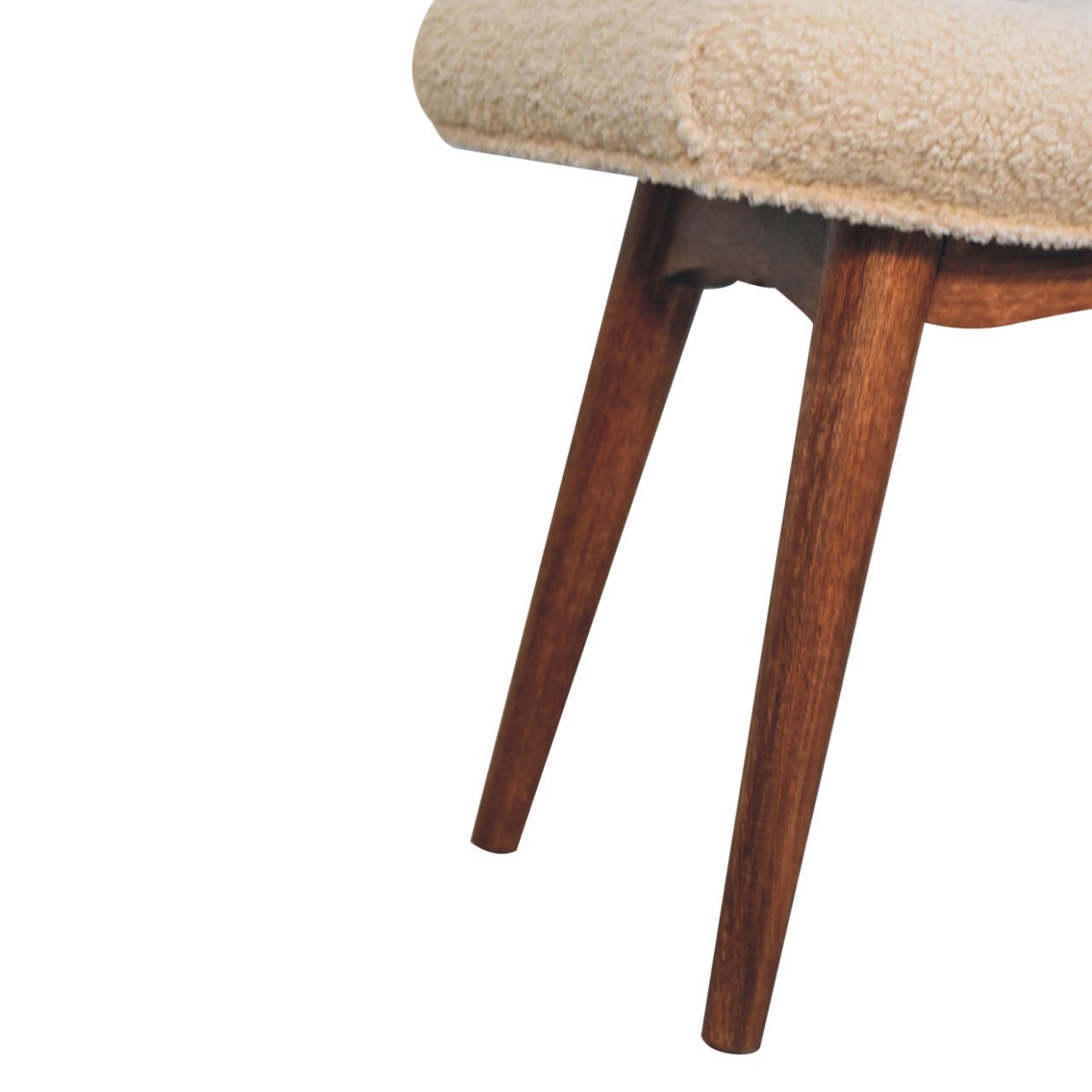 Riley Bench - Cream Boucle - Home Chairs
