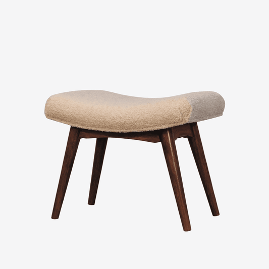 Riley Bench - Cream Boucle - Home Chairs