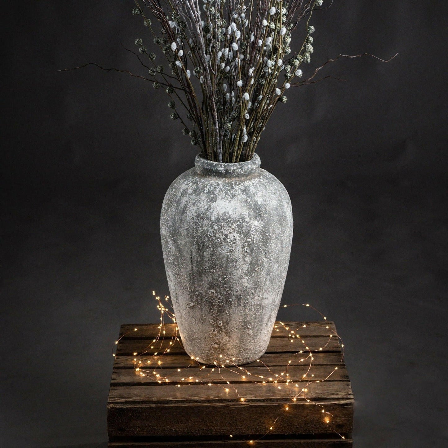Spyros Tall Ceramic Vase - Home Chairs
