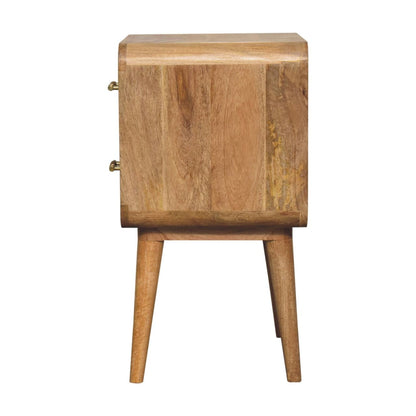 T - bar Ridged Bedside - Home Chairs