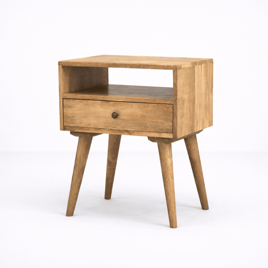 Victoria Bedside Table - Open Slot - Home Chairs