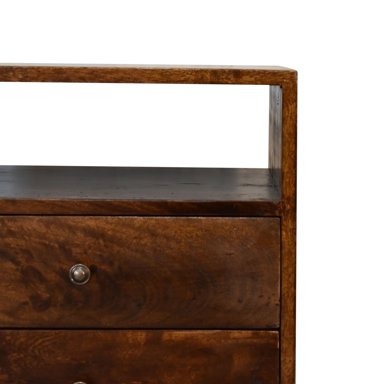 Victoria Classic Bedside Table - Chestnut - Home Chairs