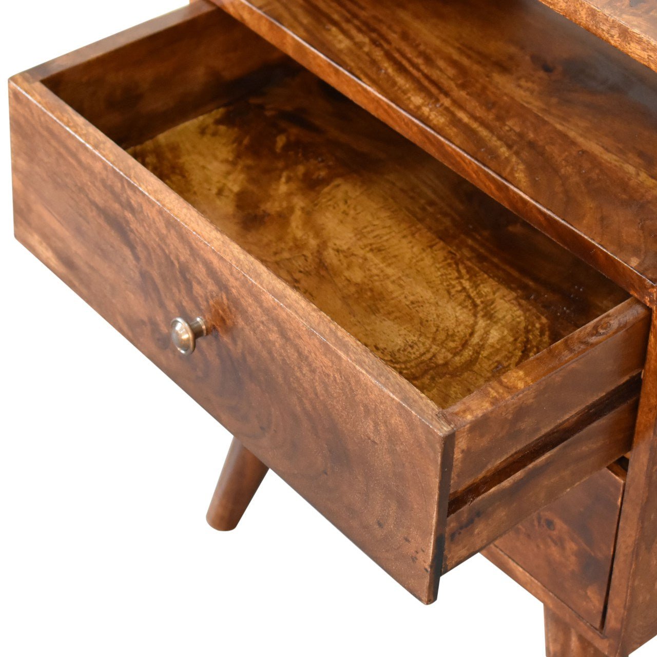 Victoria Classic Bedside Table - Chestnut - Home Chairs