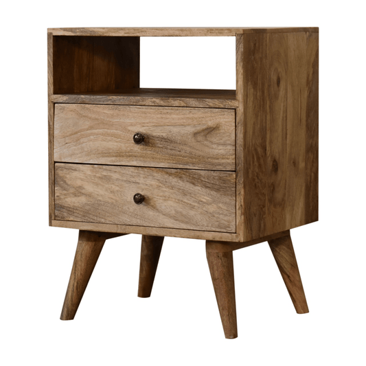 Victoria Classic Bedside Table - Oak - Home Chairs