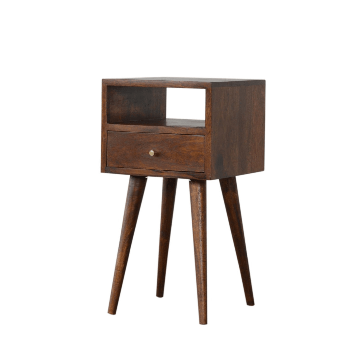Victoria Mini Chestnut Bedside - Home Chairs