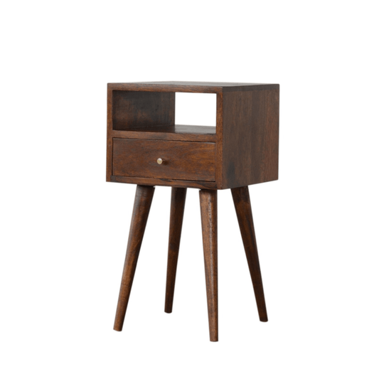 Victoria Mini Chestnut Bedside - Home Chairs